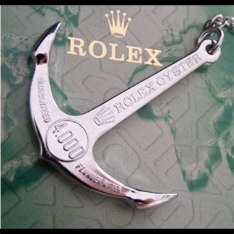 rolex anchor keychain|rolex style chain.